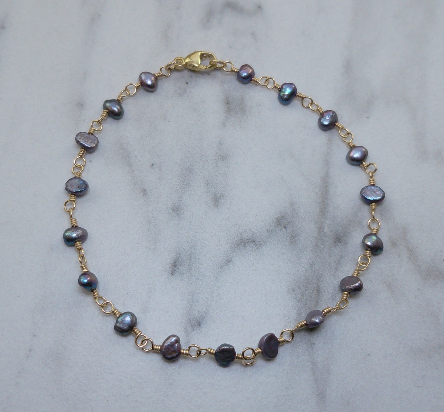 Opulent Gold Filled Bracelet