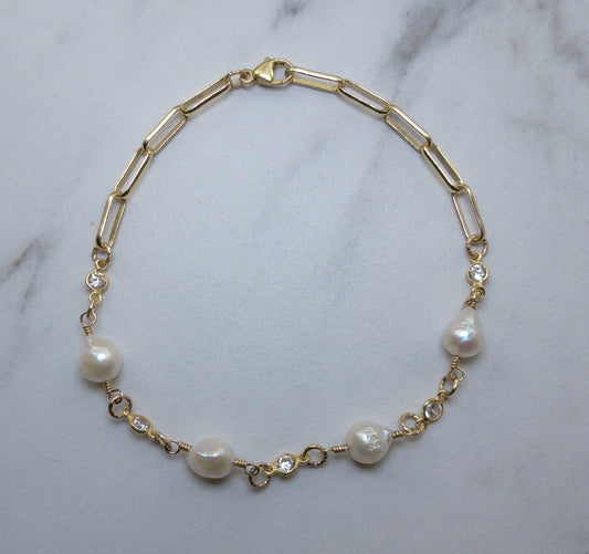 Majestic Gold Filled Bracelet