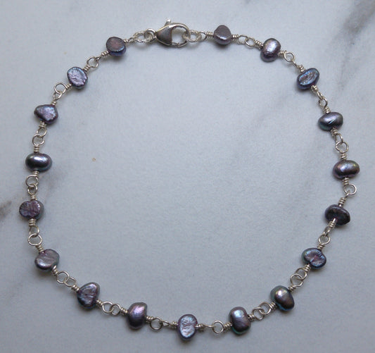 Opulent Sterling Silver Bracelet