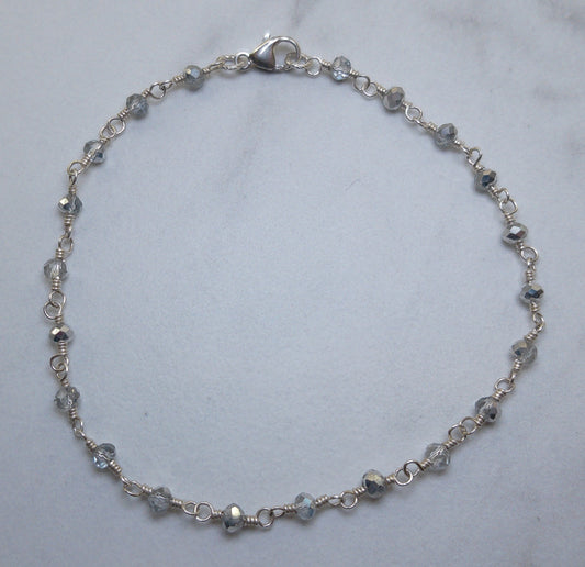 Serene Sterling Silver Bracelet