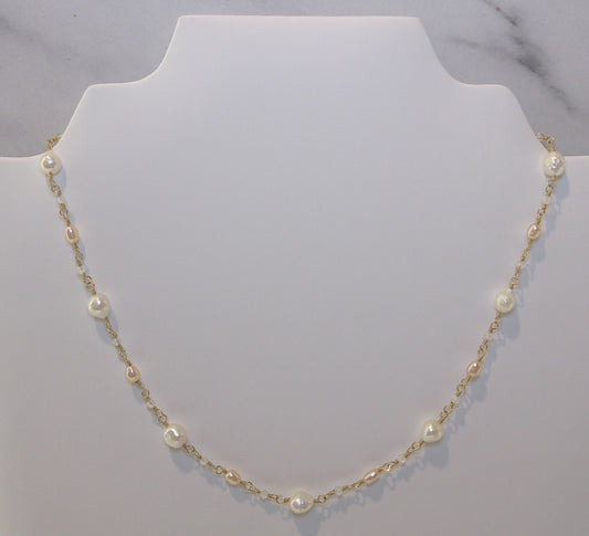 Eloquent Gold Filled Necklace