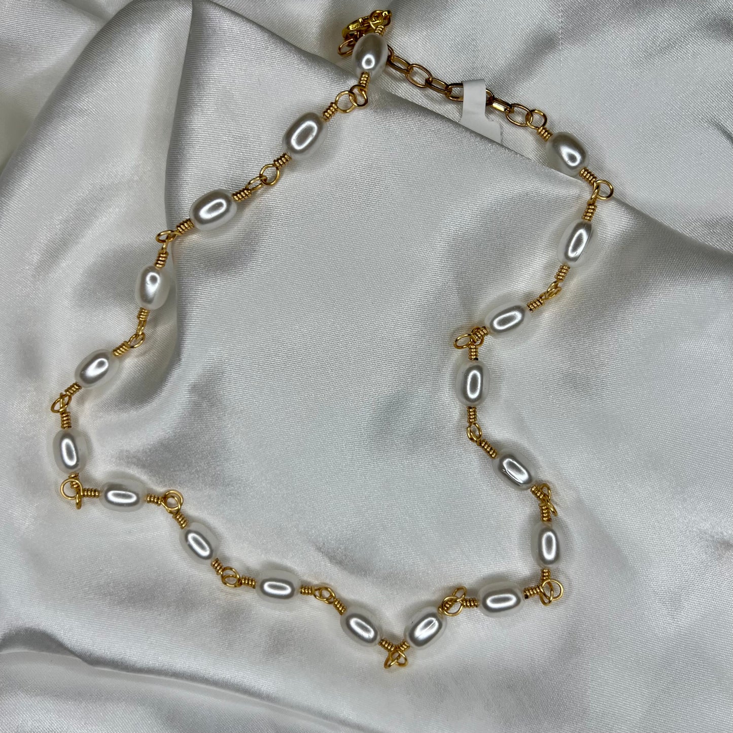 Faux Pearl Necklace